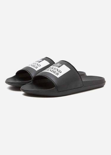 Weekend Offender Slippers La piscine - black