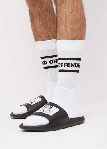 Weekend Offender Slippers La piscine - black