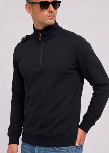Mastrum Truien Training quarter zip sweatshirt - black