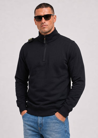 Mastrum Truien Training quarter zip sweatshirt - black
