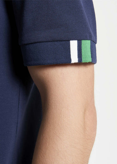 Ben Sherman T-shirts Tipped pique tee - dark navy