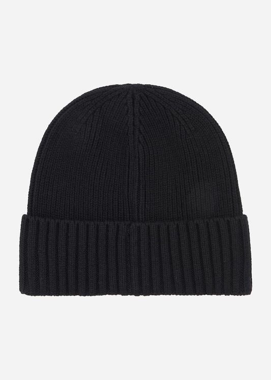 Barbour International Mutsen  Chester beanie hat - black 