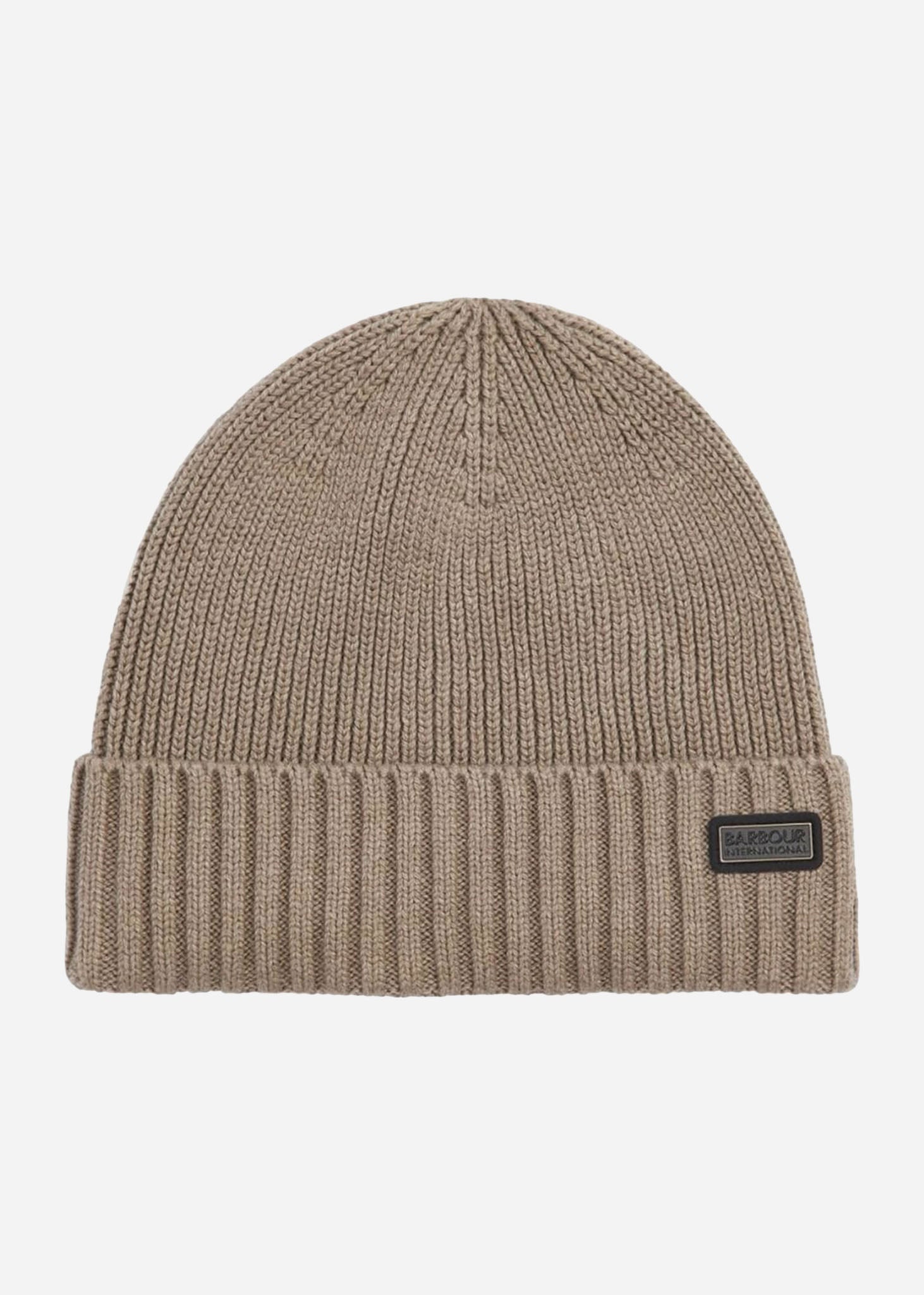 Barbour International Mutsen  Chester beanie hat - brindle 