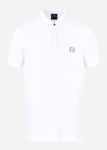 Armani Exchange Polo's Polo - white
