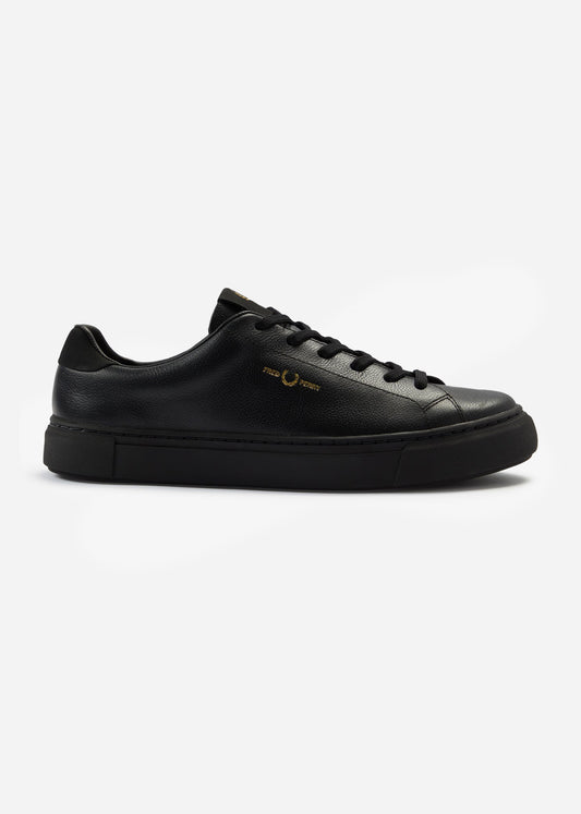 Fred Perry Schoenen  B71 leather - black gold 