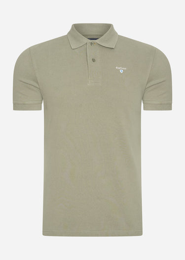 Barbour Polo's  Sports polo - dusty green 
