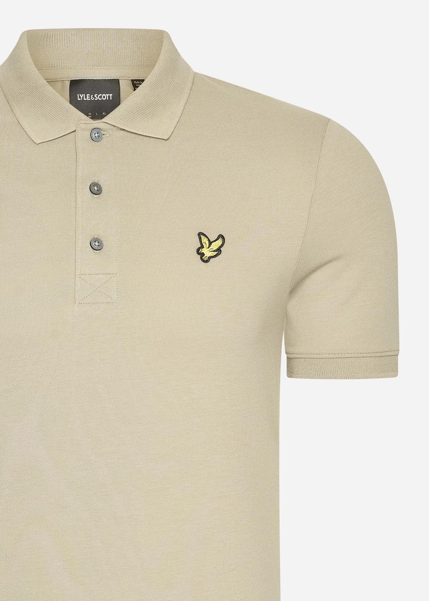 Lyle & Scott Polo's  Plain polo shirt - sage uniform 