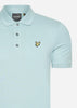 Lyle & Scott Polo's  Plain polo shirt - blue smoke 