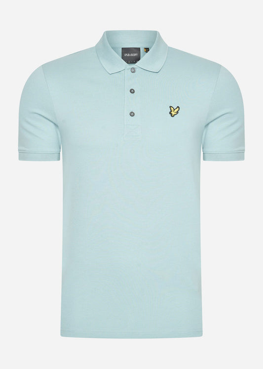 Lyle & Scott Polo's  Plain polo shirt - blue smoke 