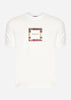 Marshall Artist T-shirts  UK ism box logo t-shirt - white 