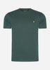 Lyle & Scott T-shirts  Plain t-shirt - argyle teal 