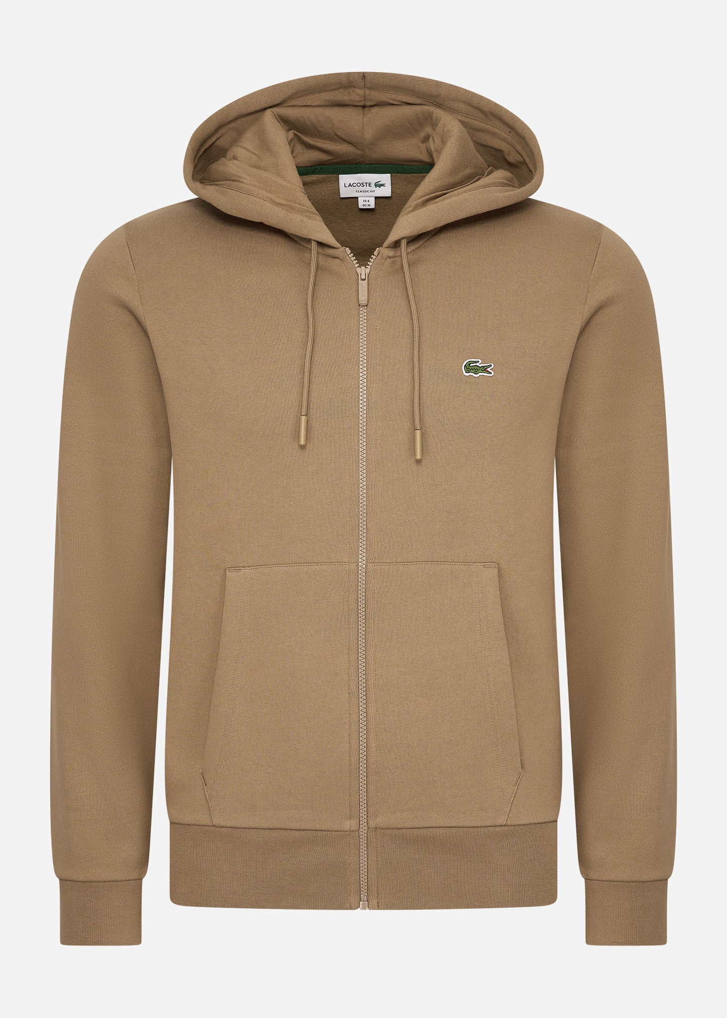 Lacoste Vesten  Zip through hoodie - cookie 