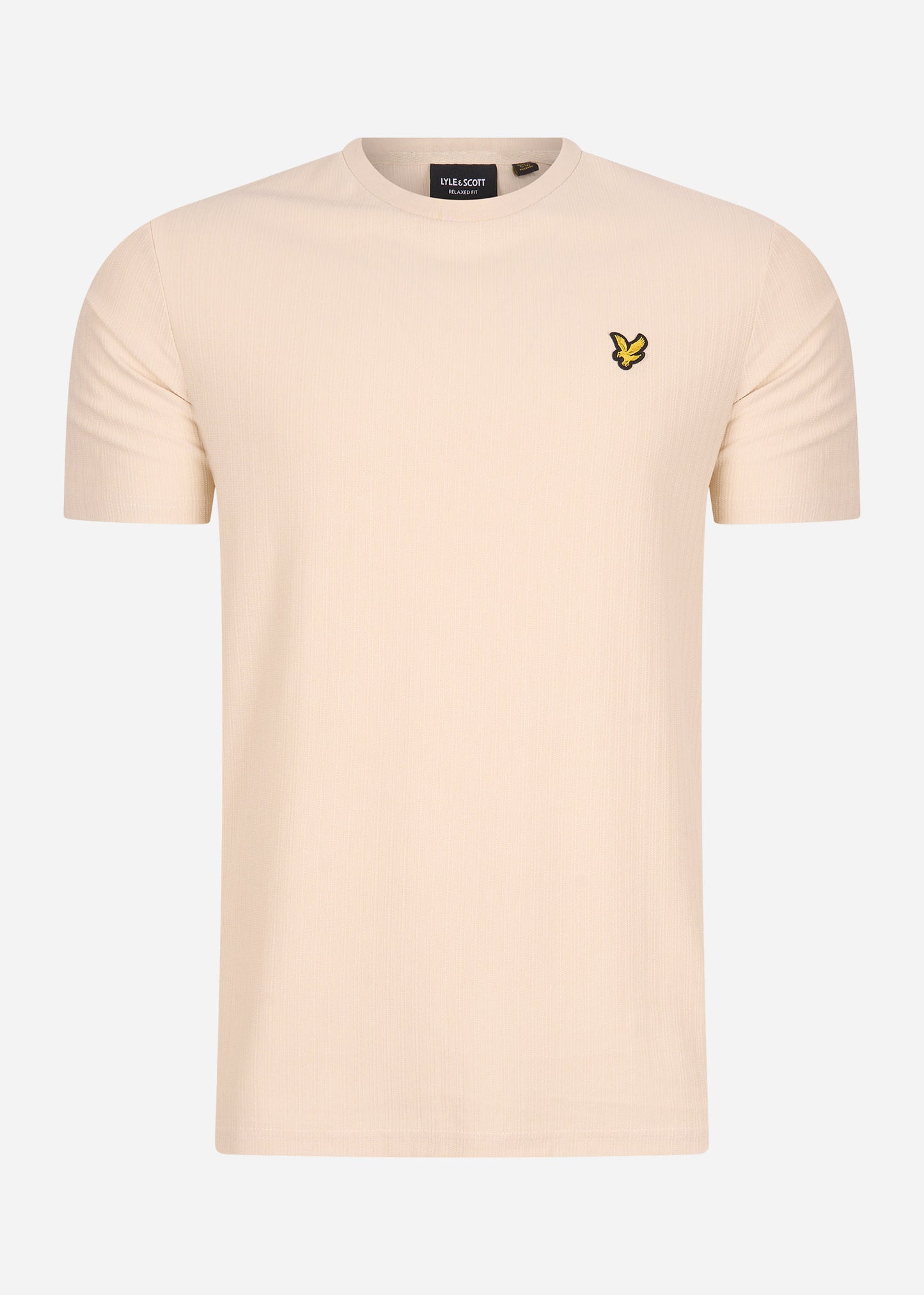 Lyle & Scott T-shirts  Ridge t-shirt - sesame 