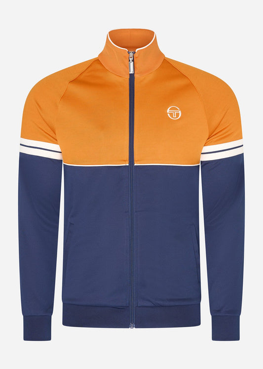 Sergio Tacchini Vesten  Orion track top - marmalade maritime blue gardenia 