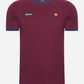 Ellesse T-shirts  Ferdorini tee - burgundy 