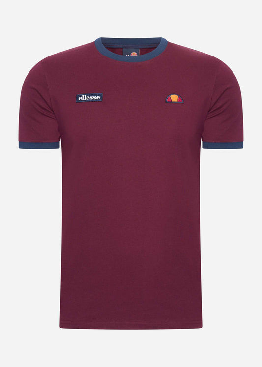 Ellesse T-shirts  Ferdorini tee - burgundy 