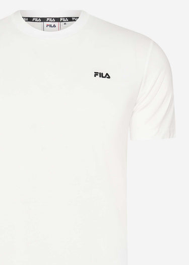 Fila T-shirts  Berloz tee - bright white 