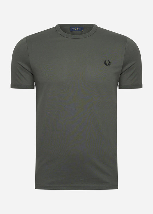 Fred Perry T-shirts  Ringer t-shirt - field green 