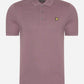 Lyle & Scott Polo's  Plain polo shirt - highland mauve 