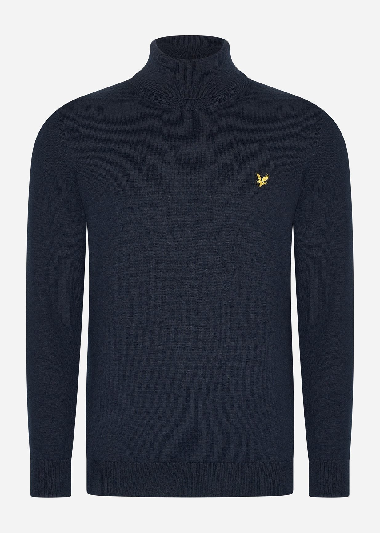 Lyle & Scott Truien  Cotton merino turtleneck jumper - dark navy 