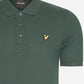 Lyle & Scott Polo's  Plain polo shirt - argyle teal 