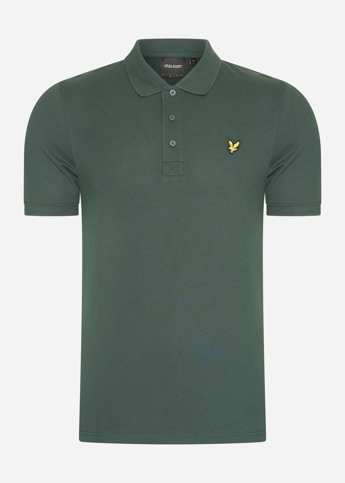 Lyle & Scott Polo's  Plain polo shirt - argyle teal 