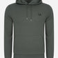 Fred Perry Hoodies  Tipped hooded sweatshirt - field green 