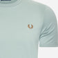 Fred Perry T-shirts  Ringer t-shirt - silver blue 