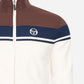 Sergio Tacchini Vesten  Damarindo track top - gardenia deep mahogany 