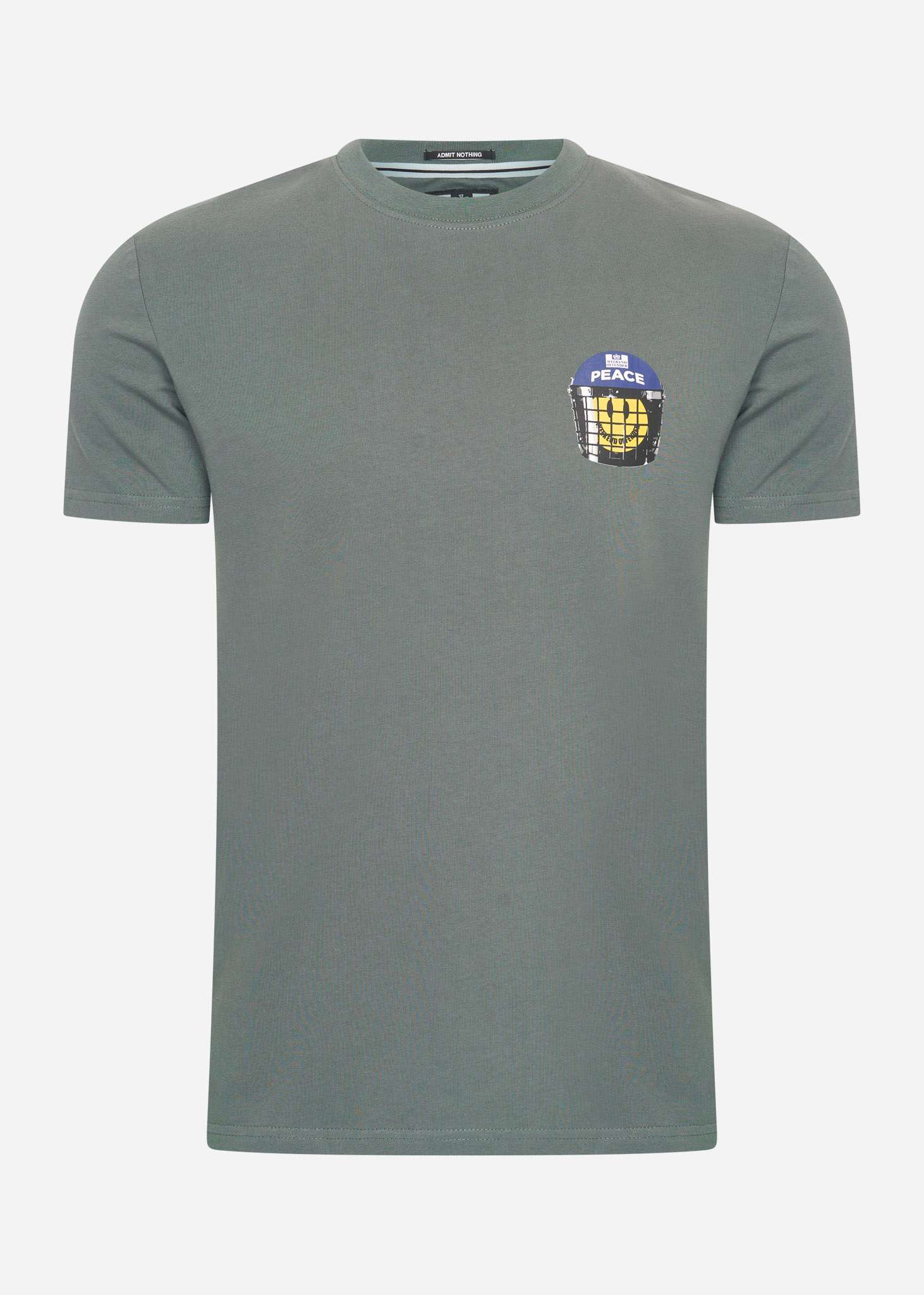 Weekend Offender T-shirts  Metropolitan peace - zinc 