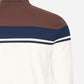 Sergio Tacchini Vesten  Damarindo track top - gardenia deep mahogany 