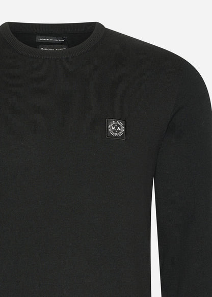 Marshall Artist Truien A Siren knit crewneck - black