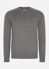 Farah Truien  Sweater kingsbury crew sweat - charcoal 