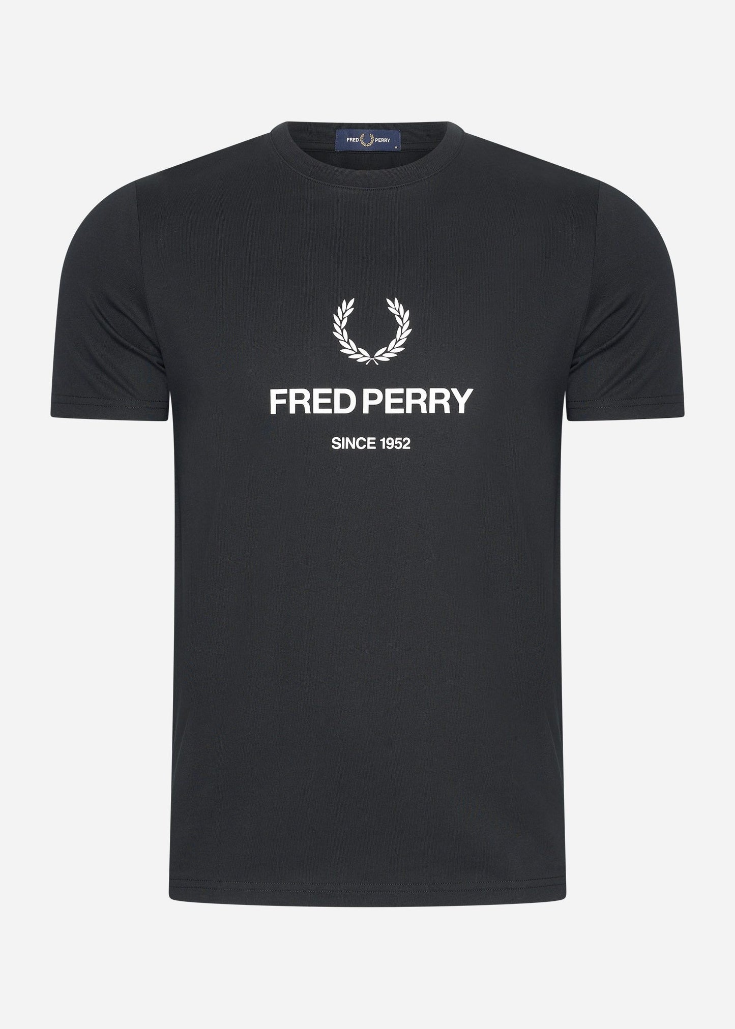 Fred Perry T-shirts  Fred perry graphic t-shirt - black 