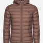 Fred Perry Jassen  Hooded insulated jacket - carrington-road-brick 