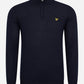 Lyle & Scott Truien  Premium quarter zip merino mix - dark navy 