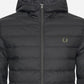 Fred Perry Jassen  Hooded insulated jacket - black 