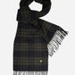 Lyle & Scott Sjaals  Tartan lambswool scarf - mountain moss 