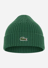 Lacoste Mutsen Beanie - green