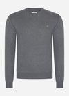 Farah Truien  Sweatshirt tim new crew - farah grey marl 