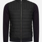 Barbour International Truien  Counter quilted sweat - black 