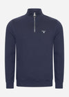 Barbour Truien  Beckhill half zip sweatshirt - navy 