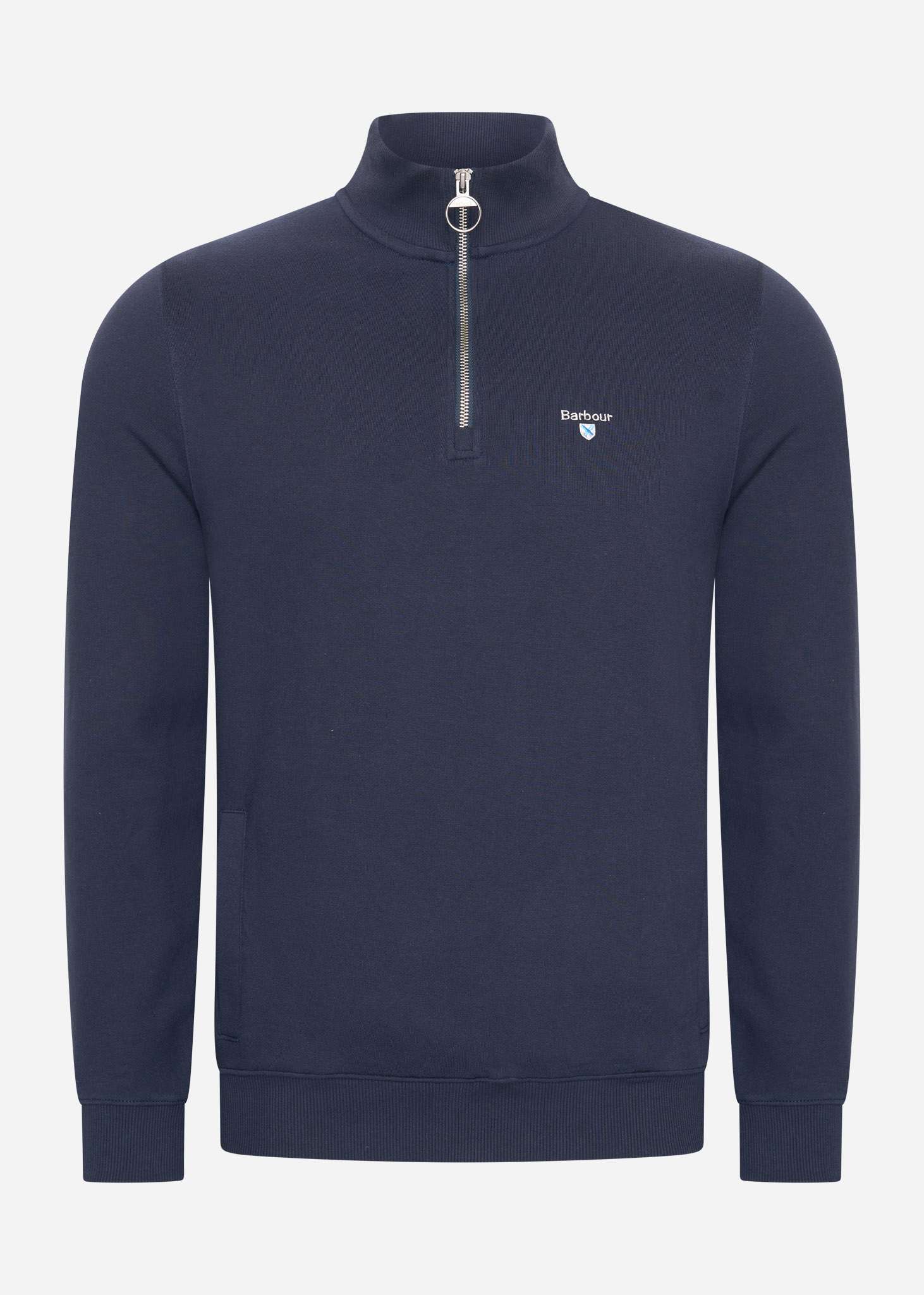 Barbour Truien  Beckhill half zip sweatshirt - navy 