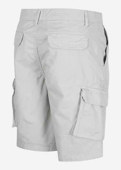 Lyle & Scott Korte Broeken  Wembley cargo short - cold grey 