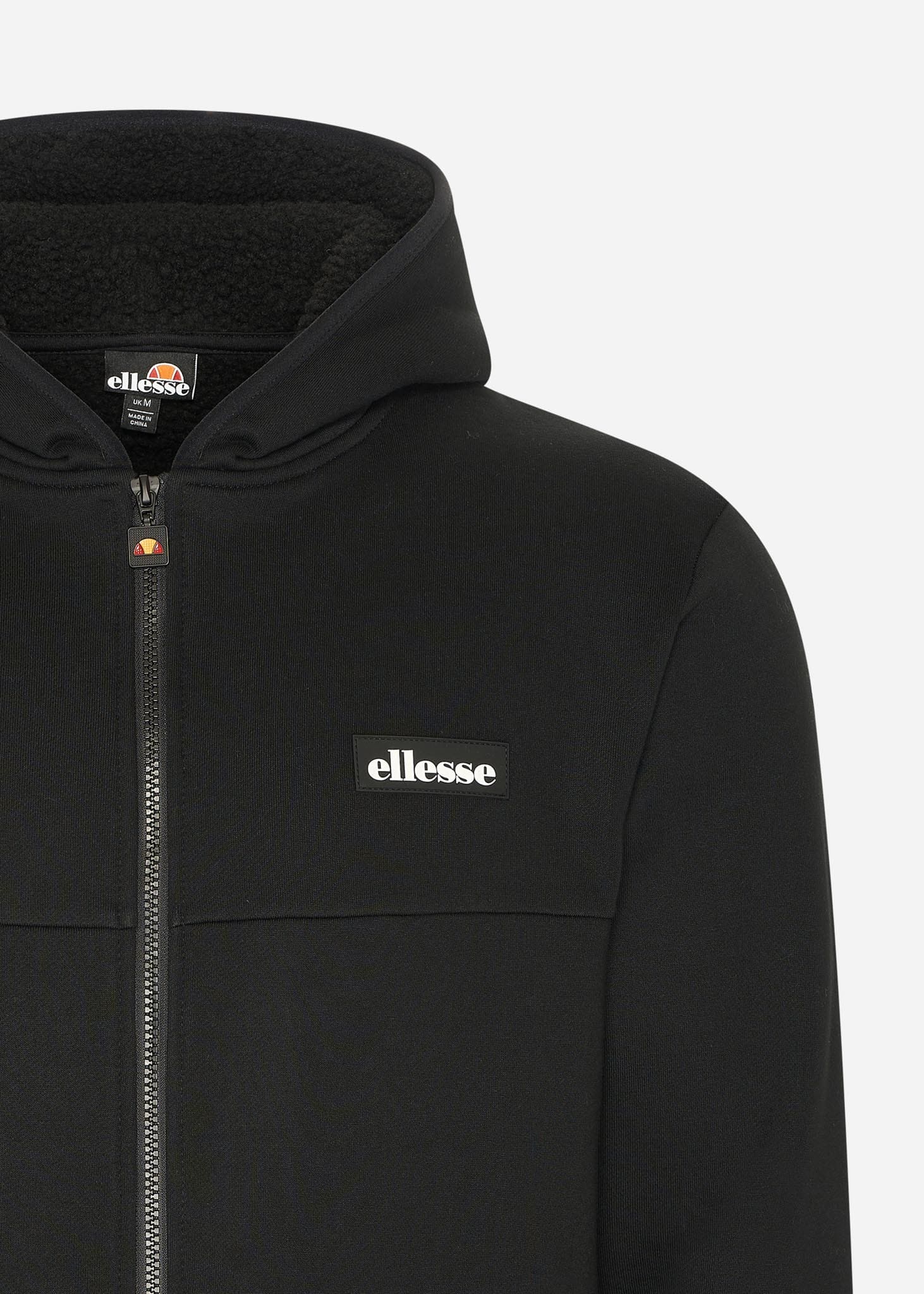 Ellesse Vesten  Milleros full-zip hoody - black 