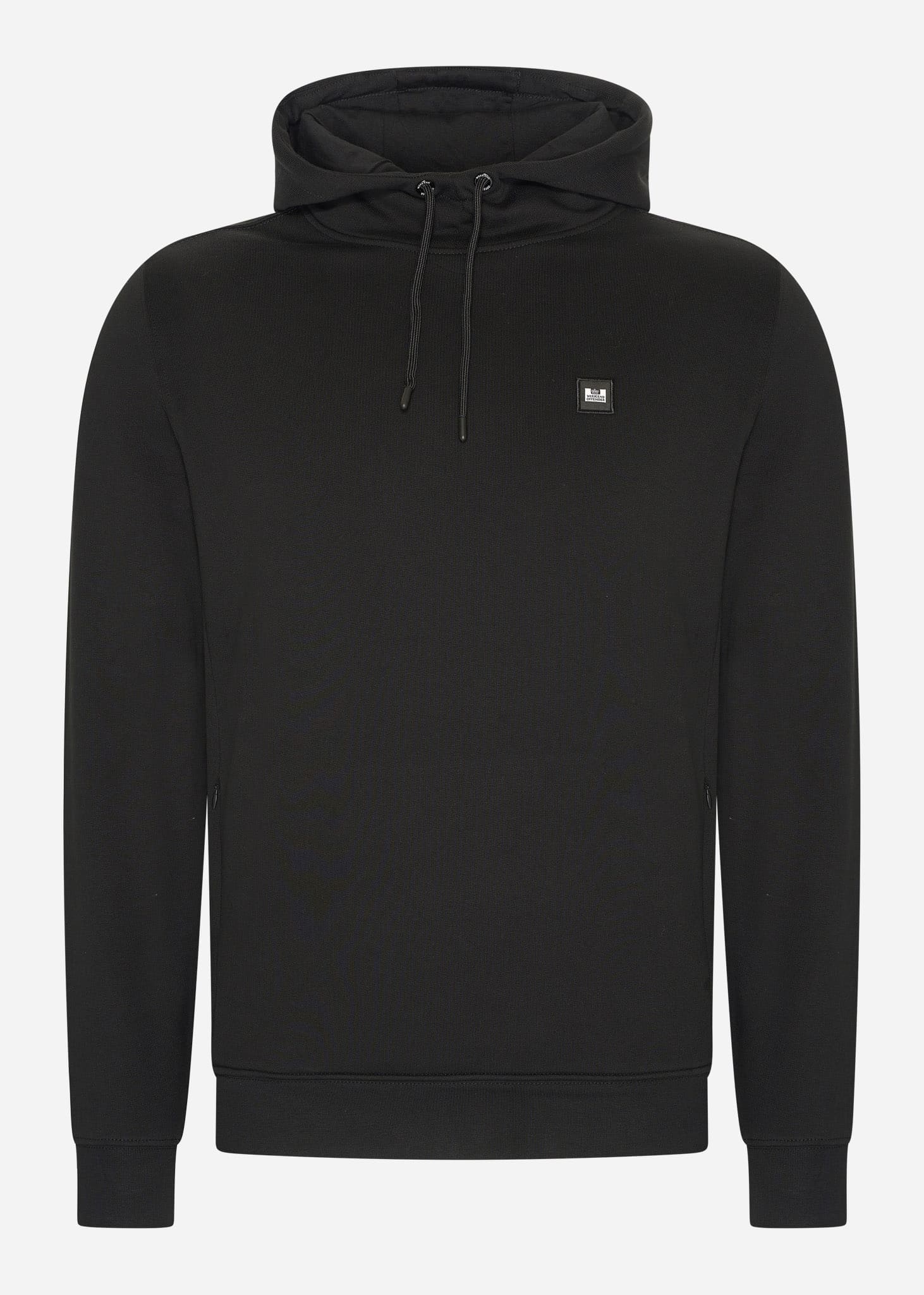 Weekend Offender Hoodies  Ribbe - black 