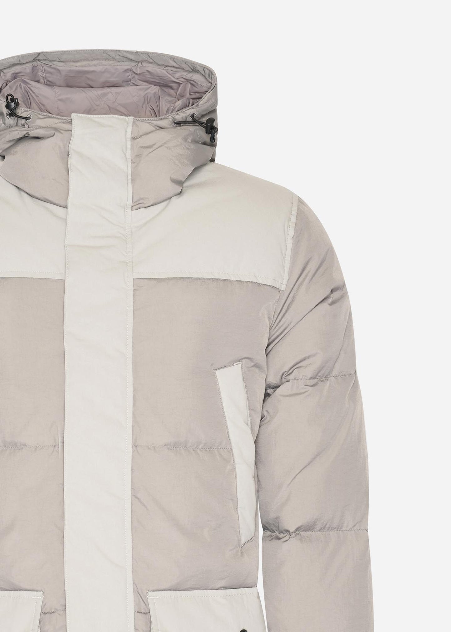 MA.Strum Jassen  Recoil down coat parka - sedona grey 