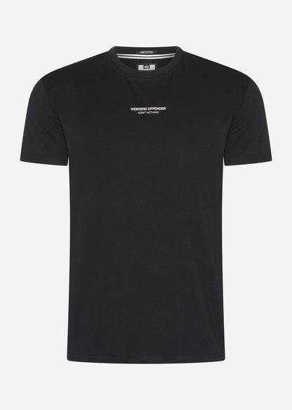 Weekend Offender T-shirts  Millergrove - black pale blush 