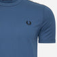 Fred Perry T-shirts  Taped ringer t-shirt - midnight blue 