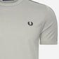 Fred Perry T-shirts  Taped ringer t-shirt - limestone 